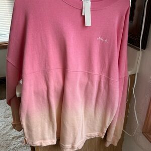 Victoria's Secret Pink Script Crewneck Sweatshirt